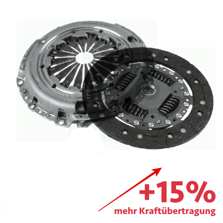 Verstärkte Kupplung Sportkupplung Fiat Ducato 140 Multijet 2.3D 103KW ✓ 3000951657-1861V